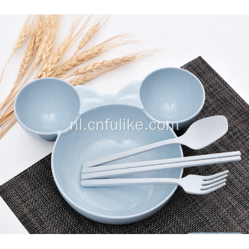 4-delige Minnie Mouse Shape Baby-servies